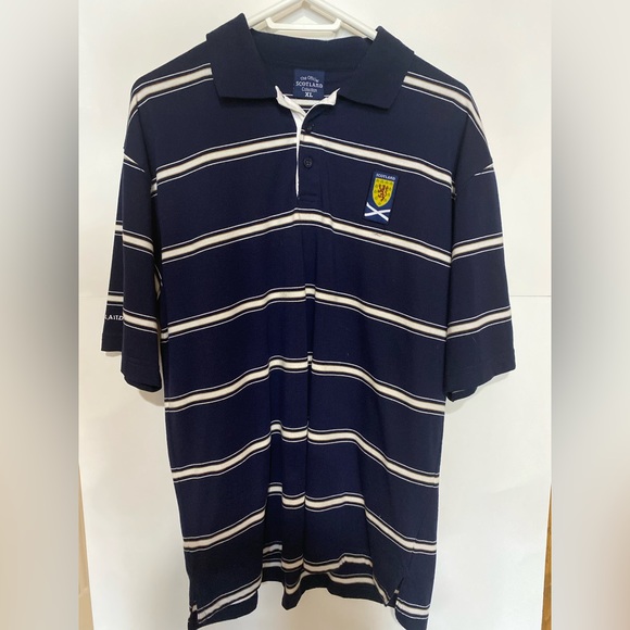 Vintage Scotland soccer / football polo top - Picture 1 of 7